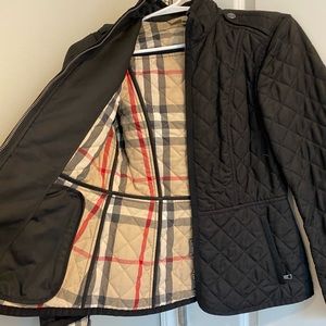 Burberry Brit quilted rain jacket
